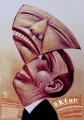 Actor Boguslaw Schaeffer polish theater poster